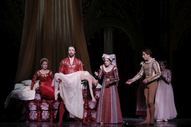 Artists of the Houston Ballet.
Photo: Jeff Busby
